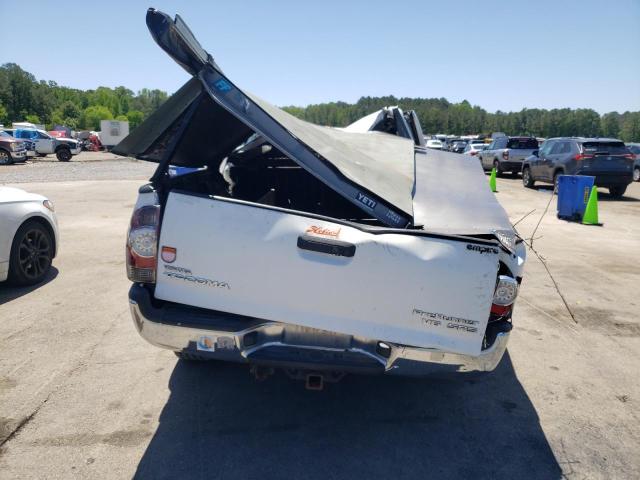 5TFTU4GN4CX015865 - 2012 TOYOTA TACOMA PRERUNNER ACCESS CAB WHITE photo 6