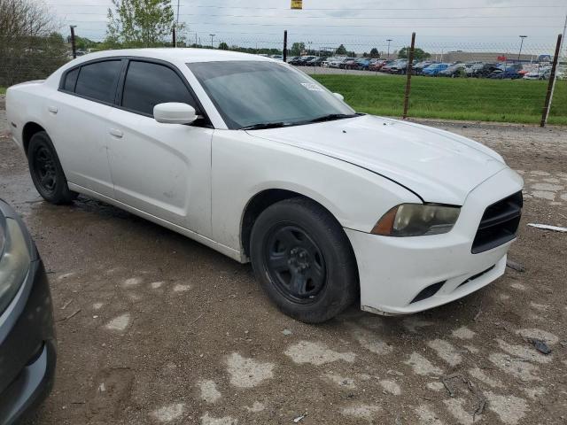 2C3CDXAG8CH280356 - 2012 DODGE CHARGER POLICE WHITE photo 4