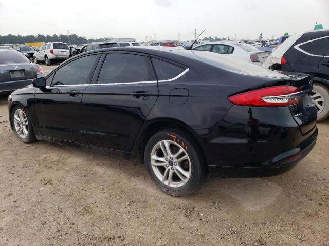 3FA6P0HD5JR241413 - 2018 FORD FUSION SE BLACK photo 2