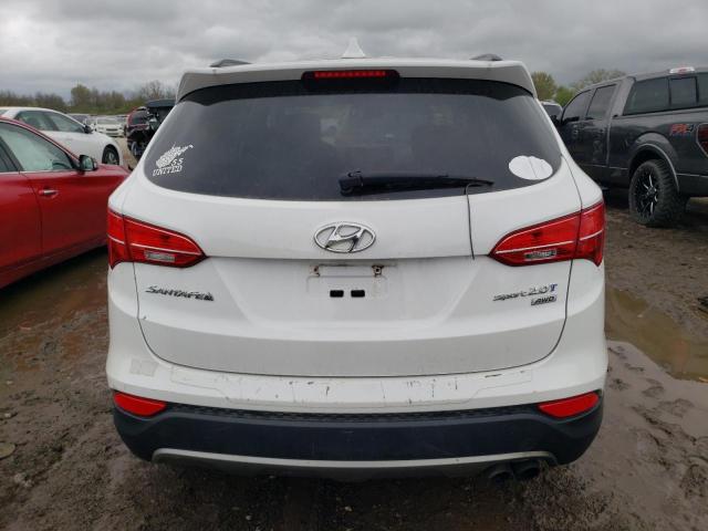 5XYZUDLAXDG071262 - 2013 HYUNDAI SANTA FE S WHITE photo 6