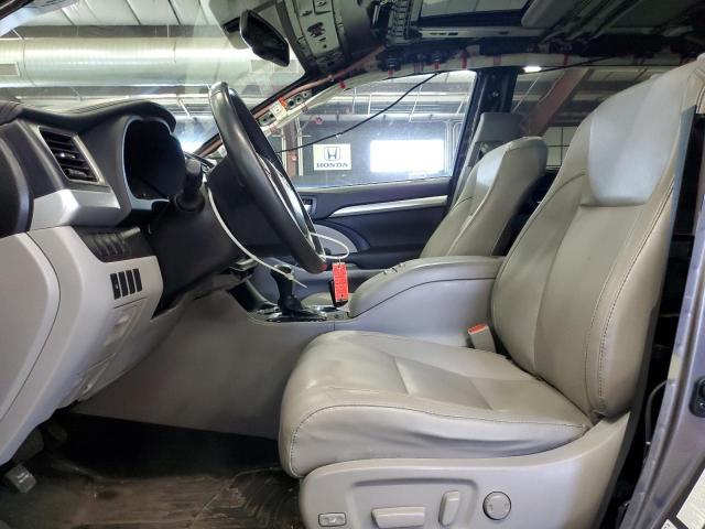 5TDJKRFH4GS294235 - 2016 TOYOTA HIGHLANDER XLE 灰色 照片 7