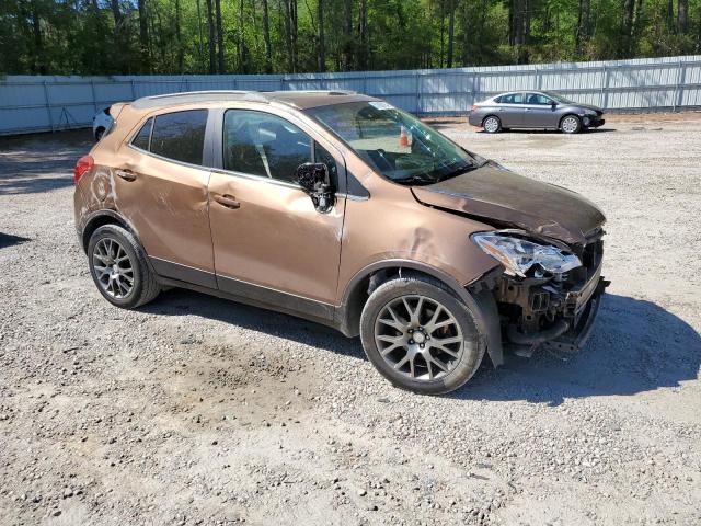 KL4CJ1SM2GB583311 - 2016 BUICK ENCORE SPORT TOURING BROWN photo 4