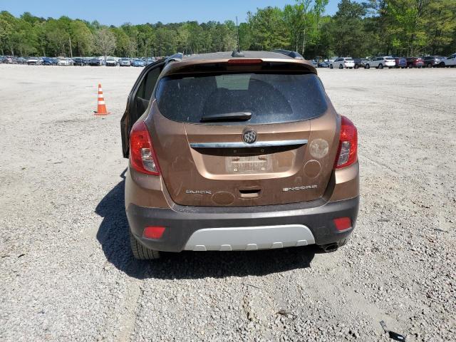 KL4CJ1SM2GB583311 - 2016 BUICK ENCORE SPORT TOURING BROWN photo 6