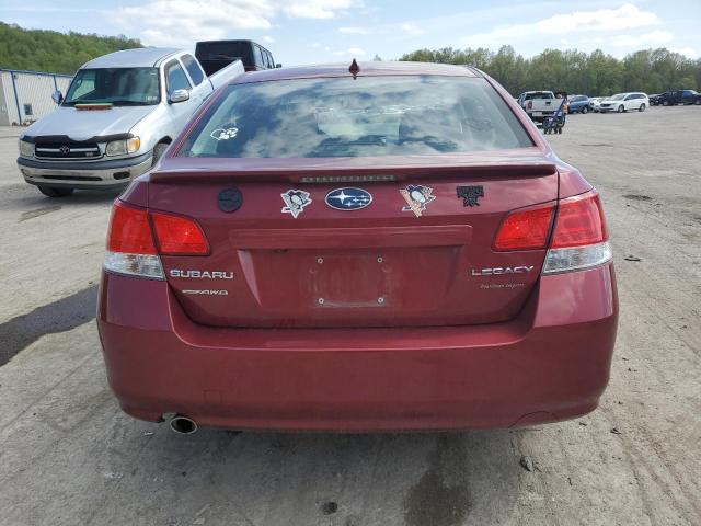 4S3BMCJ60E3019610 - 2014 SUBARU LEGACY 2.5I SPORT BURGUNDY photo 6