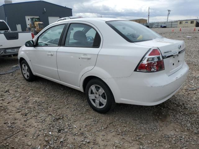 KL1TD56658B118689 - 2008 CHEVROLET AVEO BASE WHITE photo 2