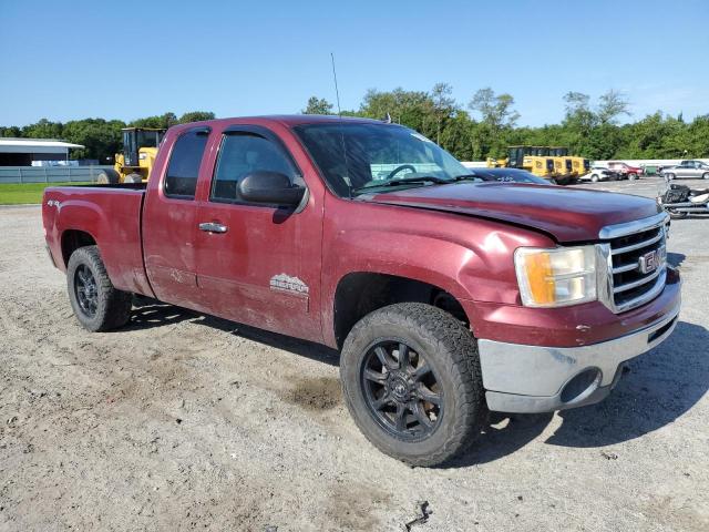 1GTR2UEA5DZ124681 - 2013 GMC SIERRA K1500 SL MAROON photo 4