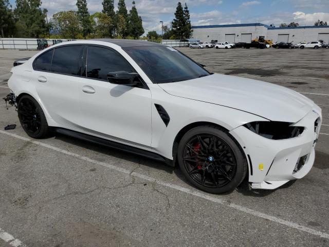 WBS23HJ03SFU06148 - 2025 BMW M3 COMPETITION WHITE photo 4