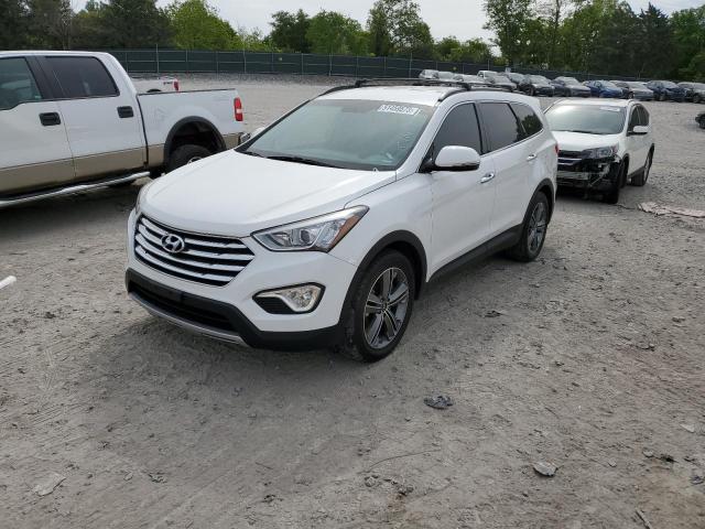 KM8SNDHFXFU102848 - 2015 HYUNDAI SANTA FE GLS WHITE photo 1