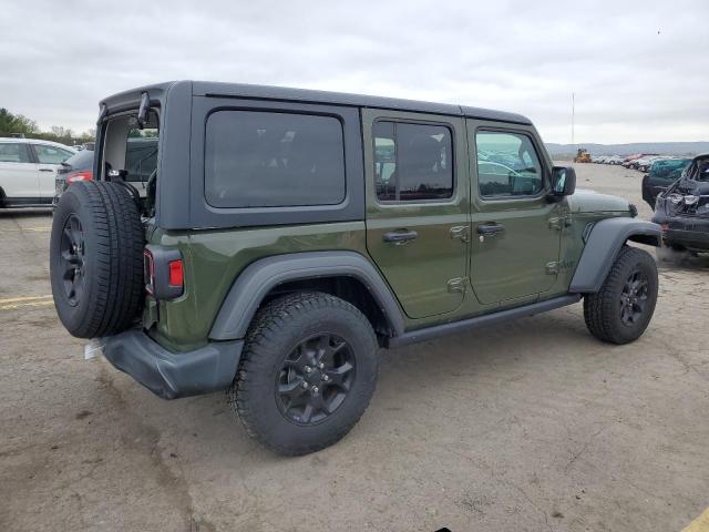 1C4HJXDG1MW726906 - 2021 JEEP WRANGLER U SPORT GREEN photo 3