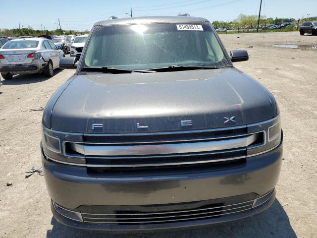 2FMHK6DT2FBA19124 - 2015 FORD FLEX LIMITED GRAY photo 5