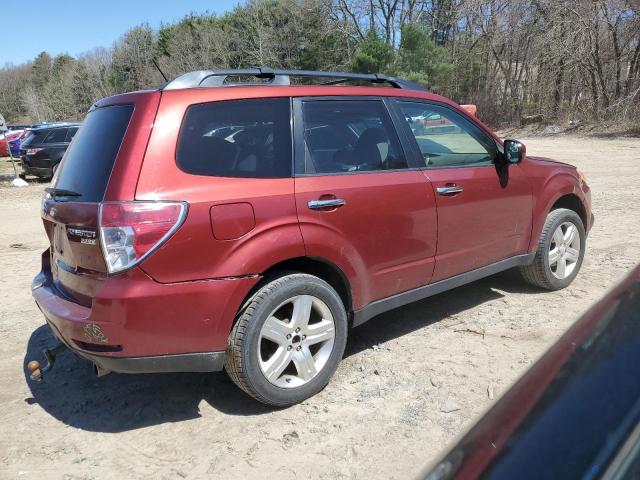 JF2SH6CC2AG732828 - 2010 SUBARU FORESTER 2.5X PREMIUM RED photo 3