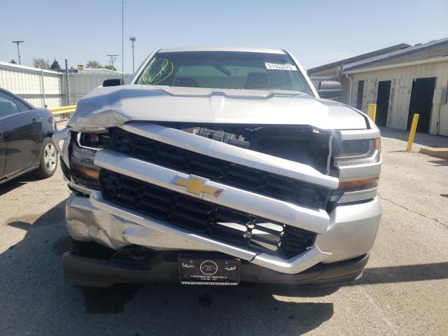 1GCVKPEC6GZ228330 - 2016 CHEVROLET SILVERADO K1500 CUSTOM SILVER photo 5