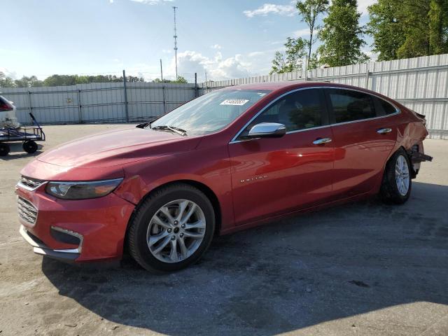 1G1ZE5ST4GF190673 - 2016 CHEVROLET MALIBU LT RED photo 1