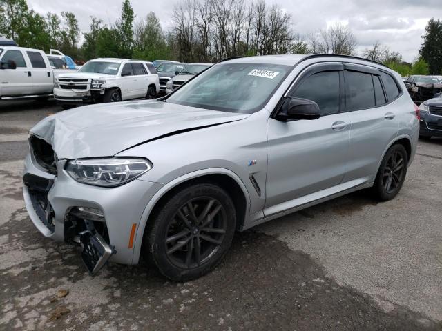 5UXTS3C50KLR72388 - 2019 BMW X3 XDRIVEM40I SILVER photo 1