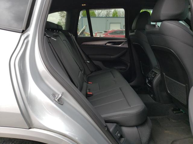 5UXTS3C50KLR72388 - 2019 BMW X3 XDRIVEM40I ვერცხლისფერი ფოტო 11
