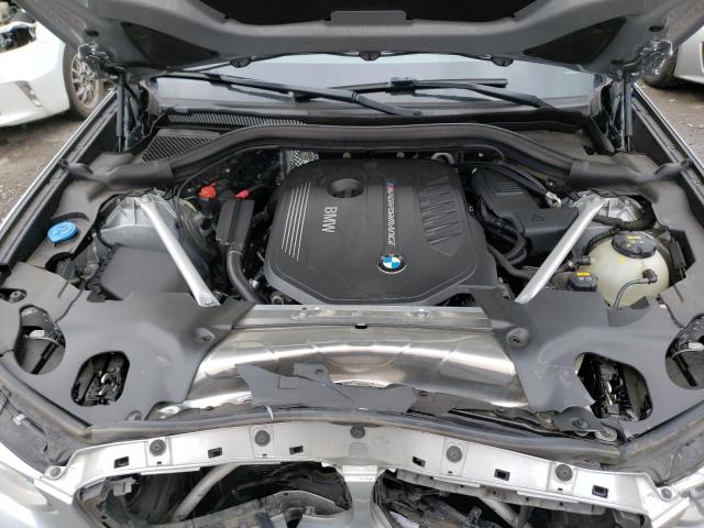 5UXTS3C50KLR72388 - 2019 BMW X3 XDRIVEM40I ვერცხლისფერი ფოტო 12