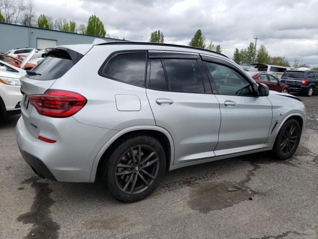 5UXTS3C50KLR72388 - 2019 BMW X3 XDRIVEM40I ვერცხლისფერი ფოტო 3