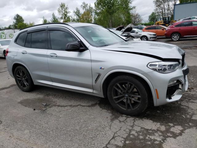 5UXTS3C50KLR72388 - 2019 BMW X3 XDRIVEM40I ვერცხლისფერი ფოტო 4