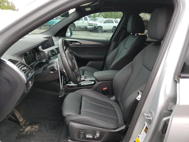 5UXTS3C50KLR72388 - 2019 BMW X3 XDRIVEM40I ვერცხლისფერი ფოტო 7