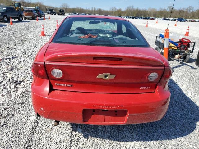 1G1JC12F457188760 - 2005 CHEVROLET CAVALIER RED photo 6