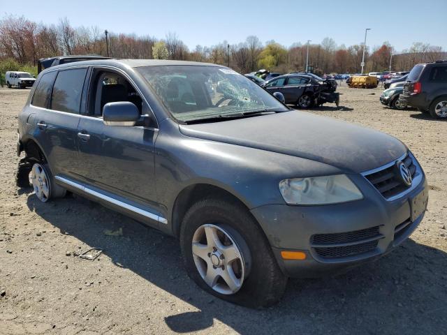 WVGBC67L84D035883 - 2004 VOLKSWAGEN TOUAREG 3.2 GRAY photo 4