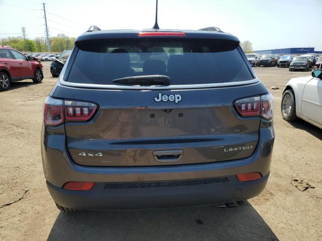 3C4NJDCB6KT740567 - 2019 JEEP COMPASS LIMITED GRAY photo 6