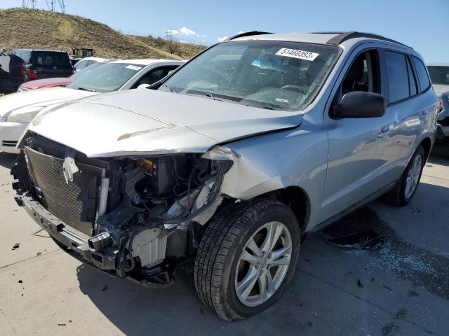 5NMSG3AB9AH406687 - 2010 HYUNDAI SANTA FE GLS SILVER photo 1