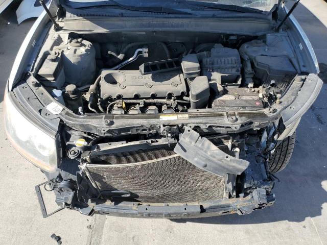 5NMSG3AB9AH406687 - 2010 HYUNDAI SANTA FE GLS SILVER photo 12