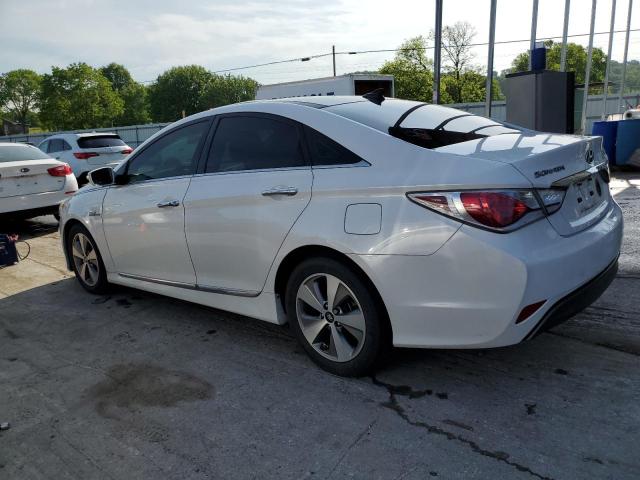 KMHEC4A48CA060639 - 2012 HYUNDAI SONATA HYBRID WHITE photo 2