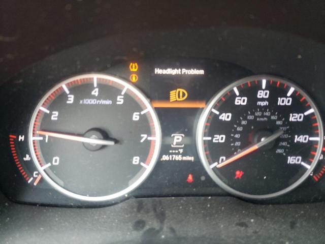 19UDE2F86HA006162 - 2017 ACURA ILX PREMIUM TECH წითელი ფოტო 9