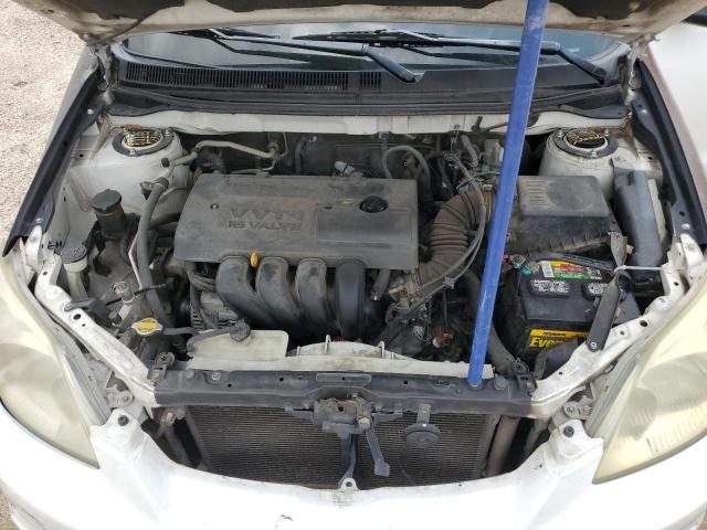 2T1KR32E74C263669 - 2004 TOYOTA COROLLA MA XR WHITE photo 11