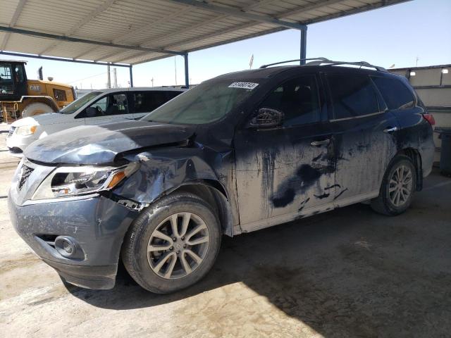 5N1AR2MM4GC662428 - 2016 NISSAN PATHFINDER S BLUE photo 1