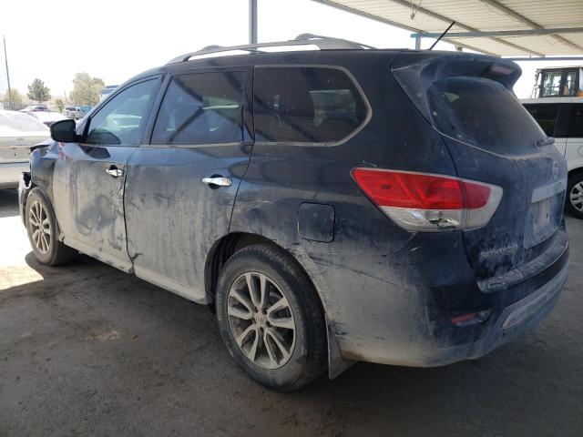 5N1AR2MM4GC662428 - 2016 NISSAN PATHFINDER S BLUE photo 2