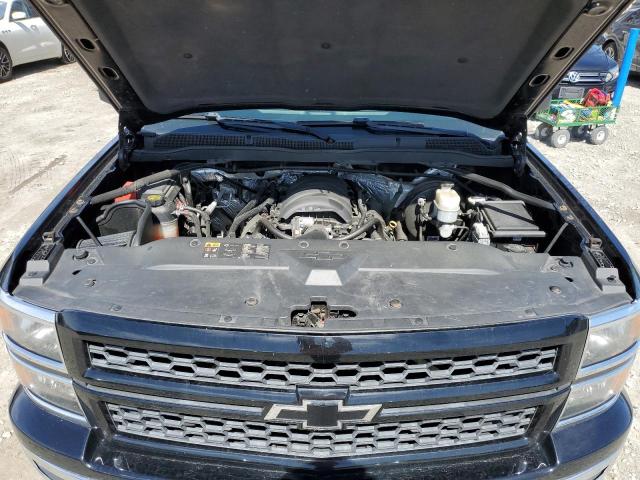 1GCVKREC7FZ253909 - 2015 CHEVROLET SILVERADO K1500 LT BLACK photo 11