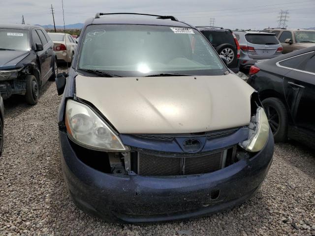 5TDZA23C96S543505 - 2006 TOYOTA SIENNA CE BLUE photo 5