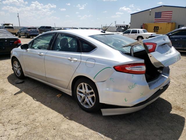 3FA6P0H74DR248433 - 2013 FORD FUSION SE SILVER photo 2