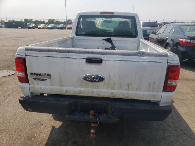 1FTYR10D77PA10432 - 2007 FORD RANGER WHITE photo 6