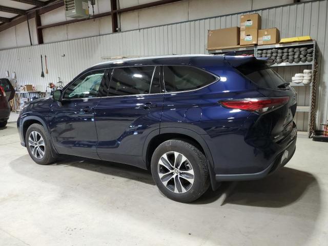5TDHZRBH5NS566420 - 2022 TOYOTA HIGHLANDER XLE 蓝色 照片 2