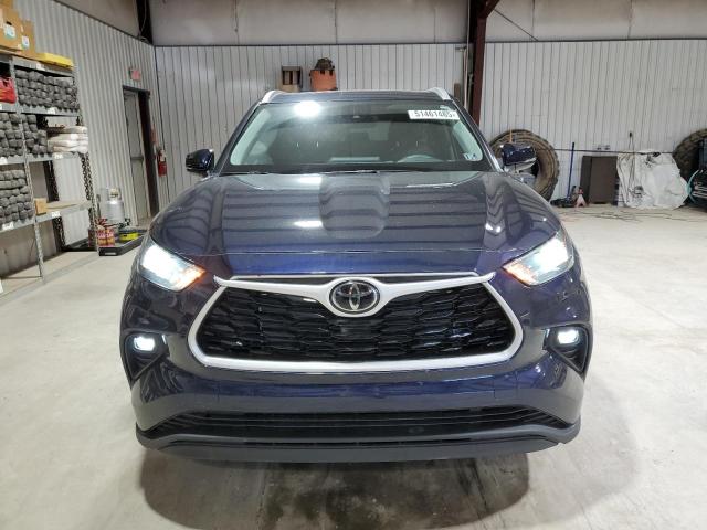 5TDHZRBH5NS566420 - 2022 TOYOTA HIGHLANDER XLE 蓝色 照片 5