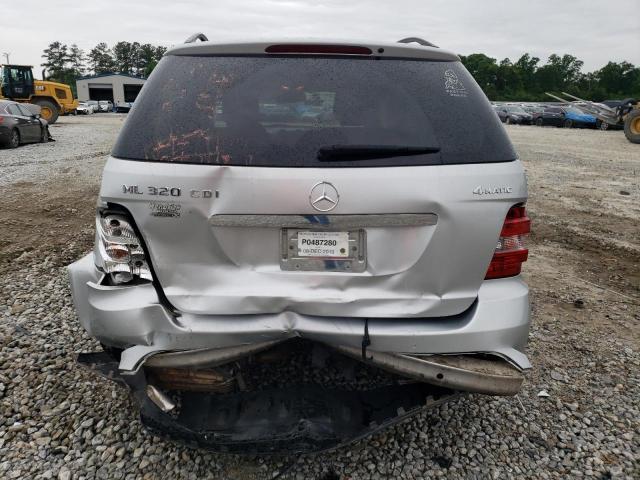 4JGBB22E97A166122 - 2007 MERCEDES-BENZ ML 320 CDI SILVER photo 6