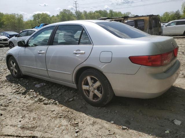 1HGCM56855A140625 - 2005 HONDA ACCORD EX SILVER photo 2