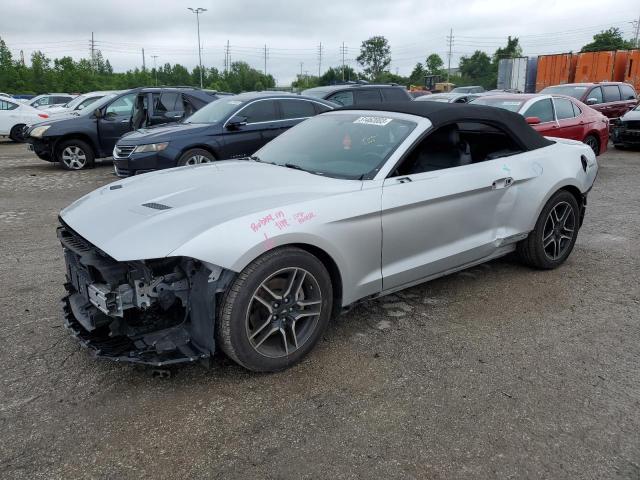 1FATP8UH1K5158558 - 2019 FORD MUSTANG SILVER photo 1