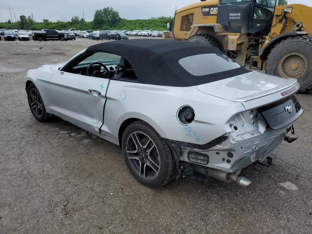 1FATP8UH1K5158558 - 2019 FORD MUSTANG SILVER photo 2