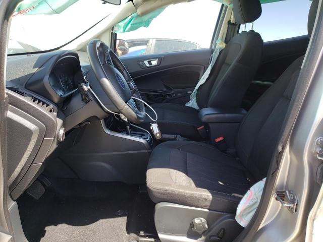 MAJ6S3GL0KC305804 - 2019 FORD ECOSPORT SE Plata foto 7