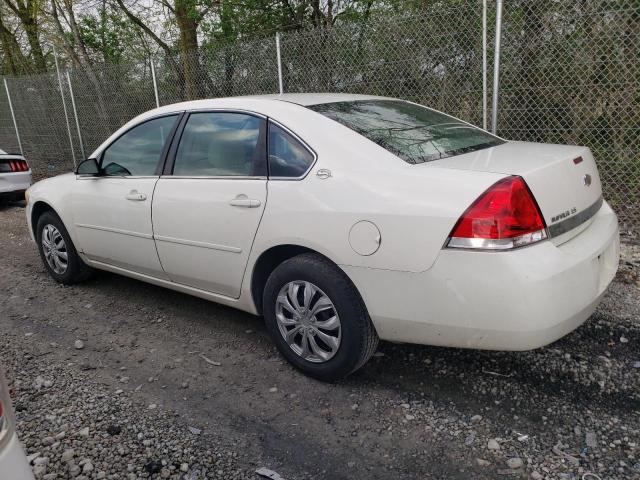 2G1WB58K579319099 - 2007 CHEVROLET IMPALA LS WHITE photo 2