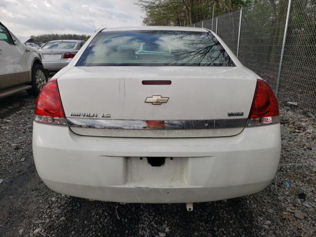 2G1WB58K579319099 - 2007 CHEVROLET IMPALA LS WHITE photo 6