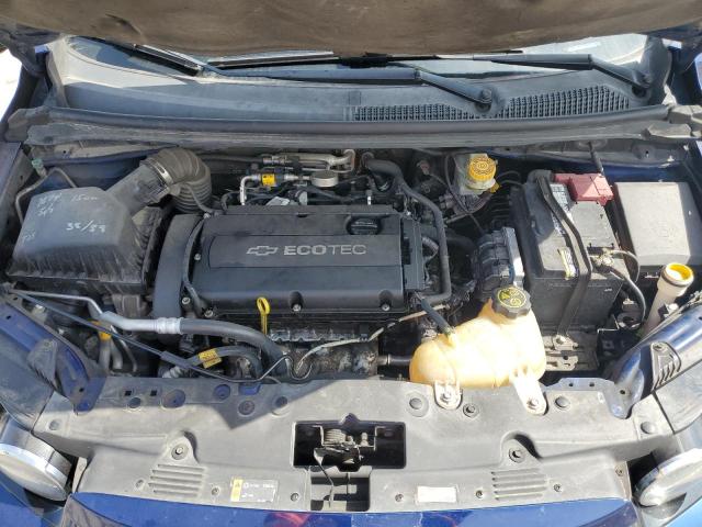 1G1JA5SH4E4135170 - 2014 CHEVROLET SONIC LS BLUE photo 11