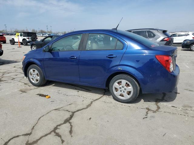 1G1JA5SH4E4135170 - 2014 CHEVROLET SONIC LS BLUE photo 2