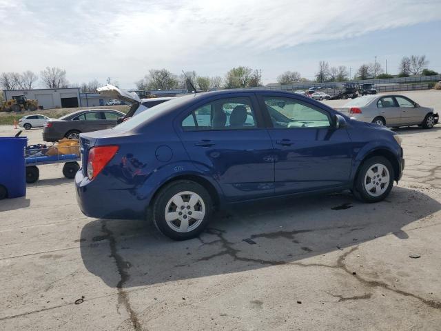 1G1JA5SH4E4135170 - 2014 CHEVROLET SONIC LS BLUE photo 3