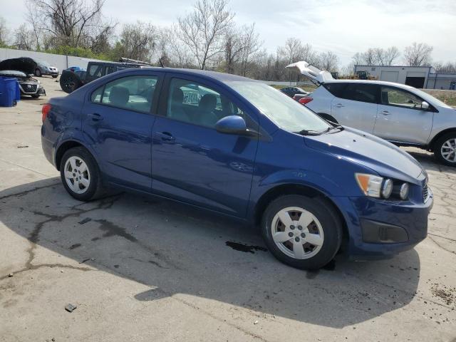 1G1JA5SH4E4135170 - 2014 CHEVROLET SONIC LS BLUE photo 4